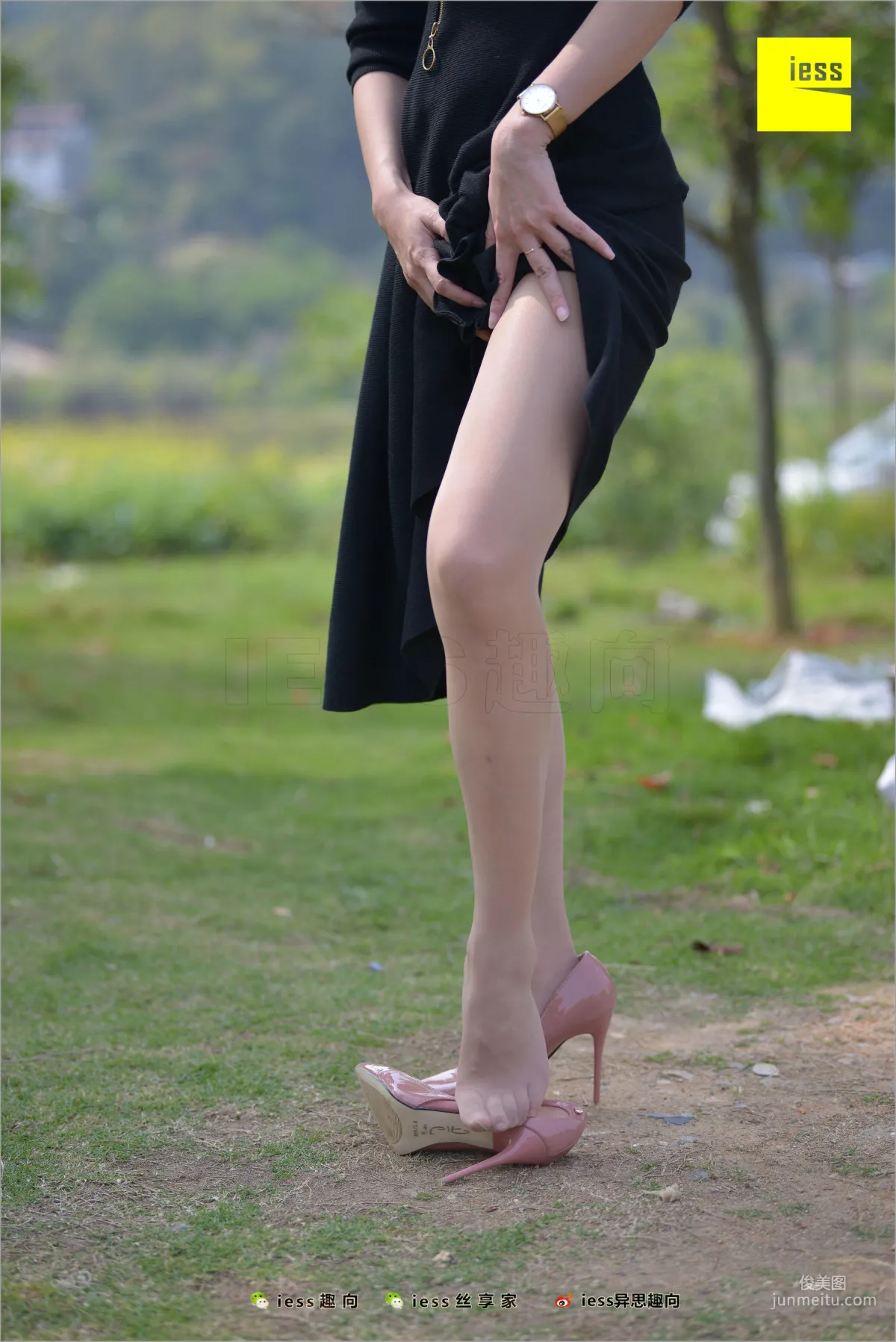 Qiuqiu, Meat Stockings Waltz [IESS] Silk Stockings Bento 239 Photo Set photo 92