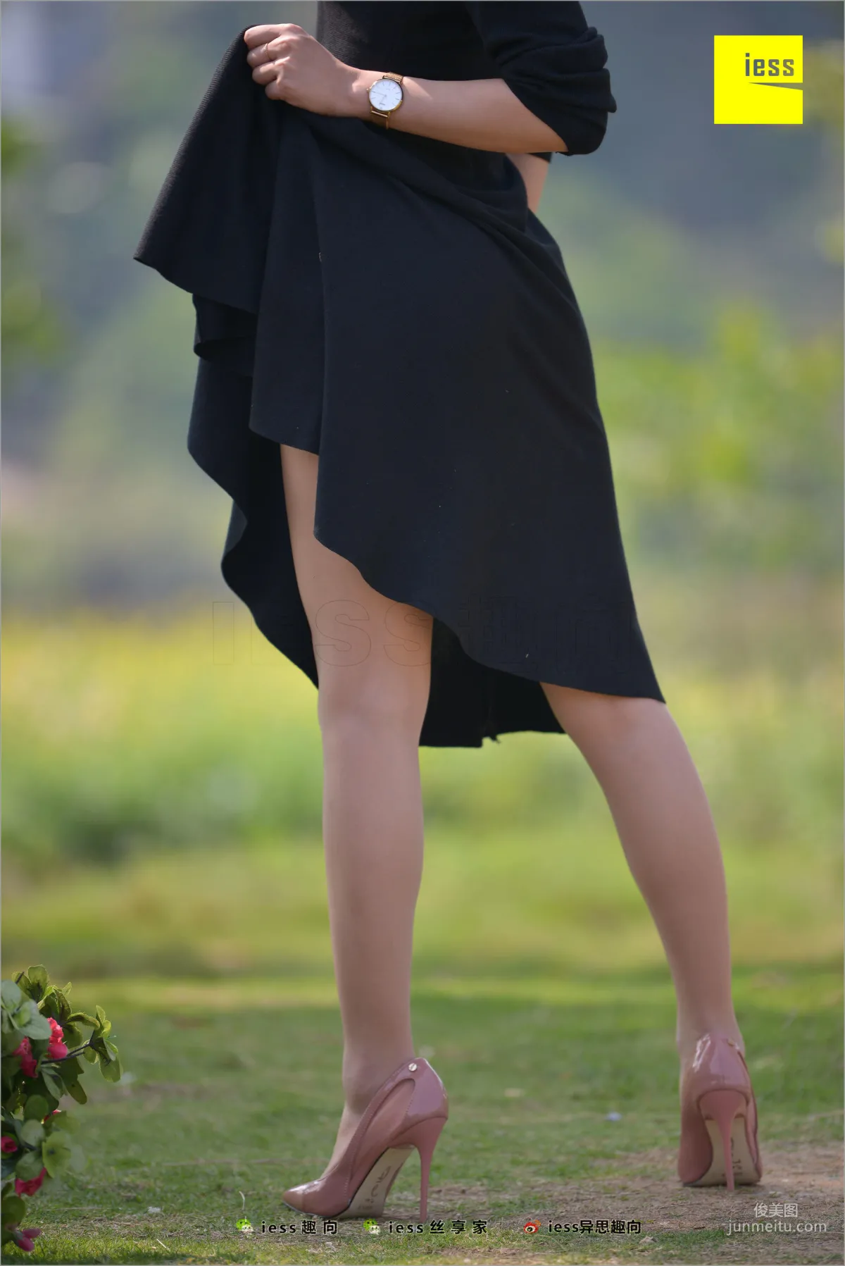 Qiuqiu, Meat Stockings Waltz [IESS] Silk Stockings Bento 239 Photo Set photo 77