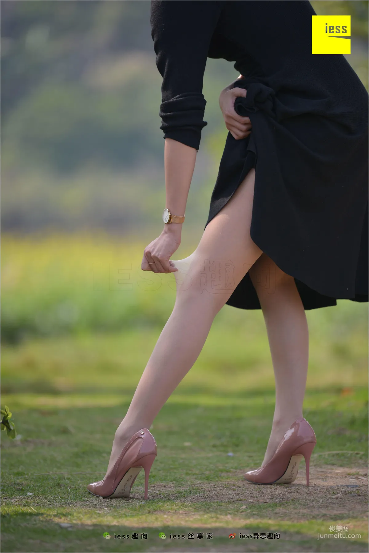Qiuqiu, Meat Stockings Waltz [IESS] Silk Stockings Bento 239 Photo Set photo 80