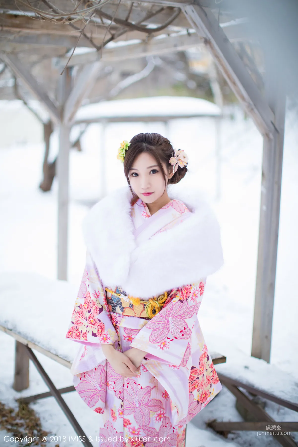 Xiaohuli Sica, Hokkaido Travel Shoot Stockings [IMISS] Vol.256 Photo Set photo 31