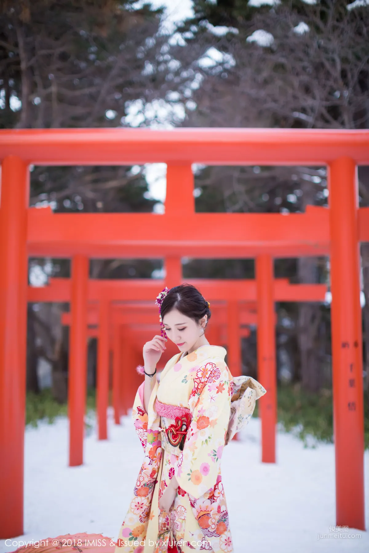 Miaomiao Mengmeng Da, Hokkaido Travel Shoot [IMISS] Vol.242 Photo Set photo 22