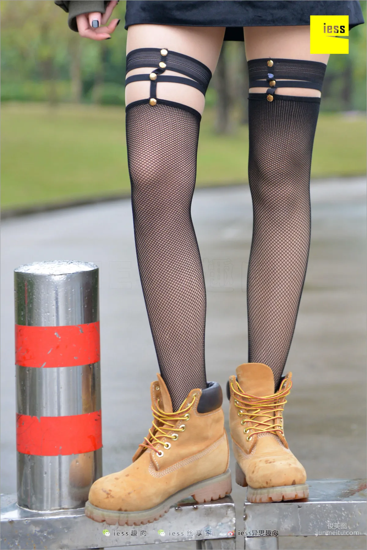 Xiao Xiao The Wrong Path Fishnet Stockings [IESS] Stockings Feet Bento 233 Photo Set photo 45