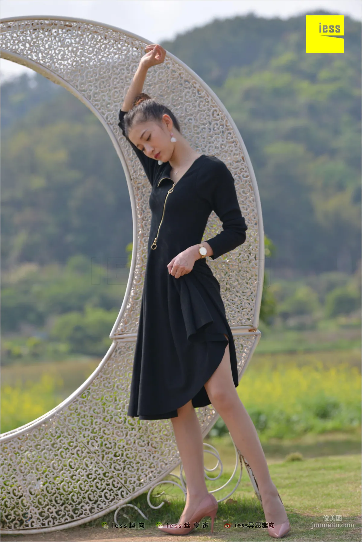 Qiuqiu, Meat Stockings Waltz [IESS] Silk Stockings Bento 239 Photo Set photo 75