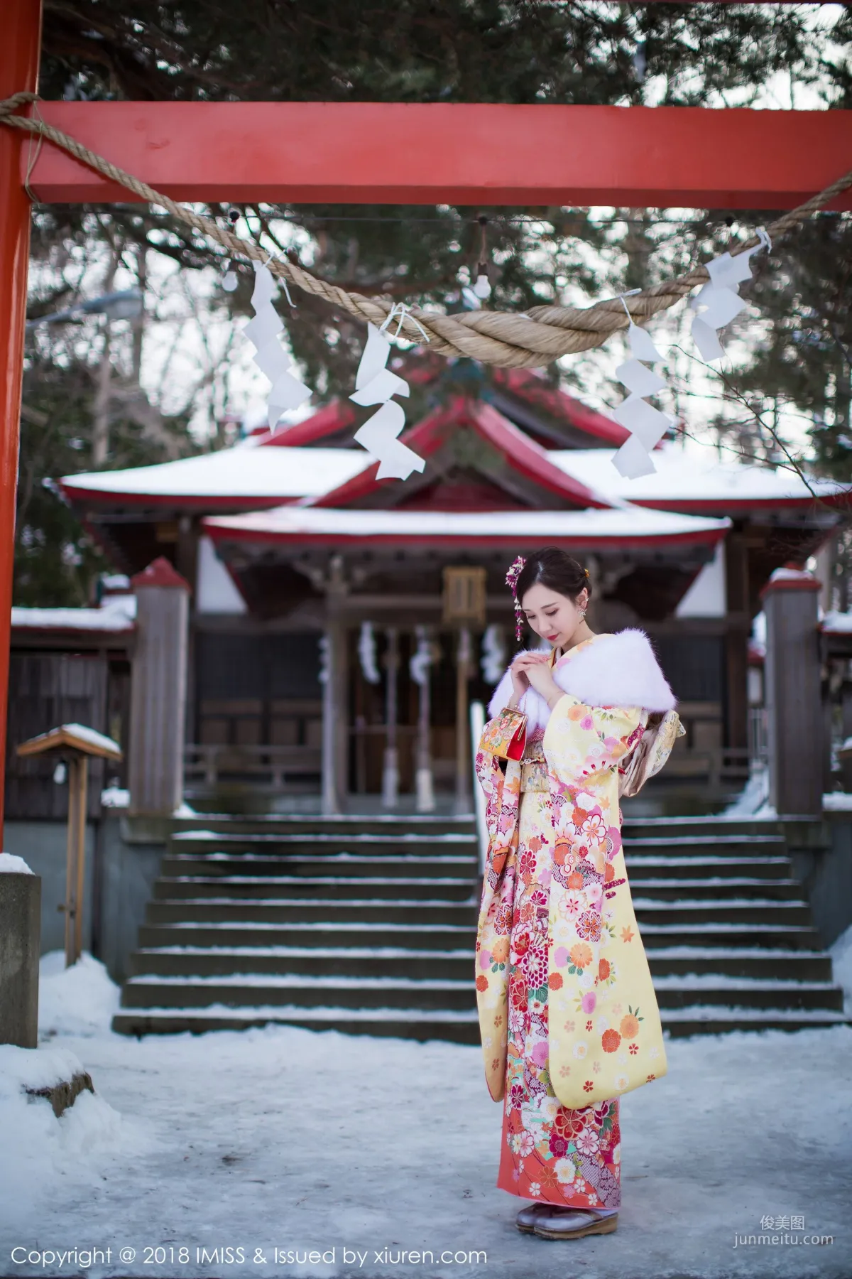 Miaomiao Mengmeng Da, Hokkaido Travel Shoot [IMISS] Vol.242 Photo Set photo 24
