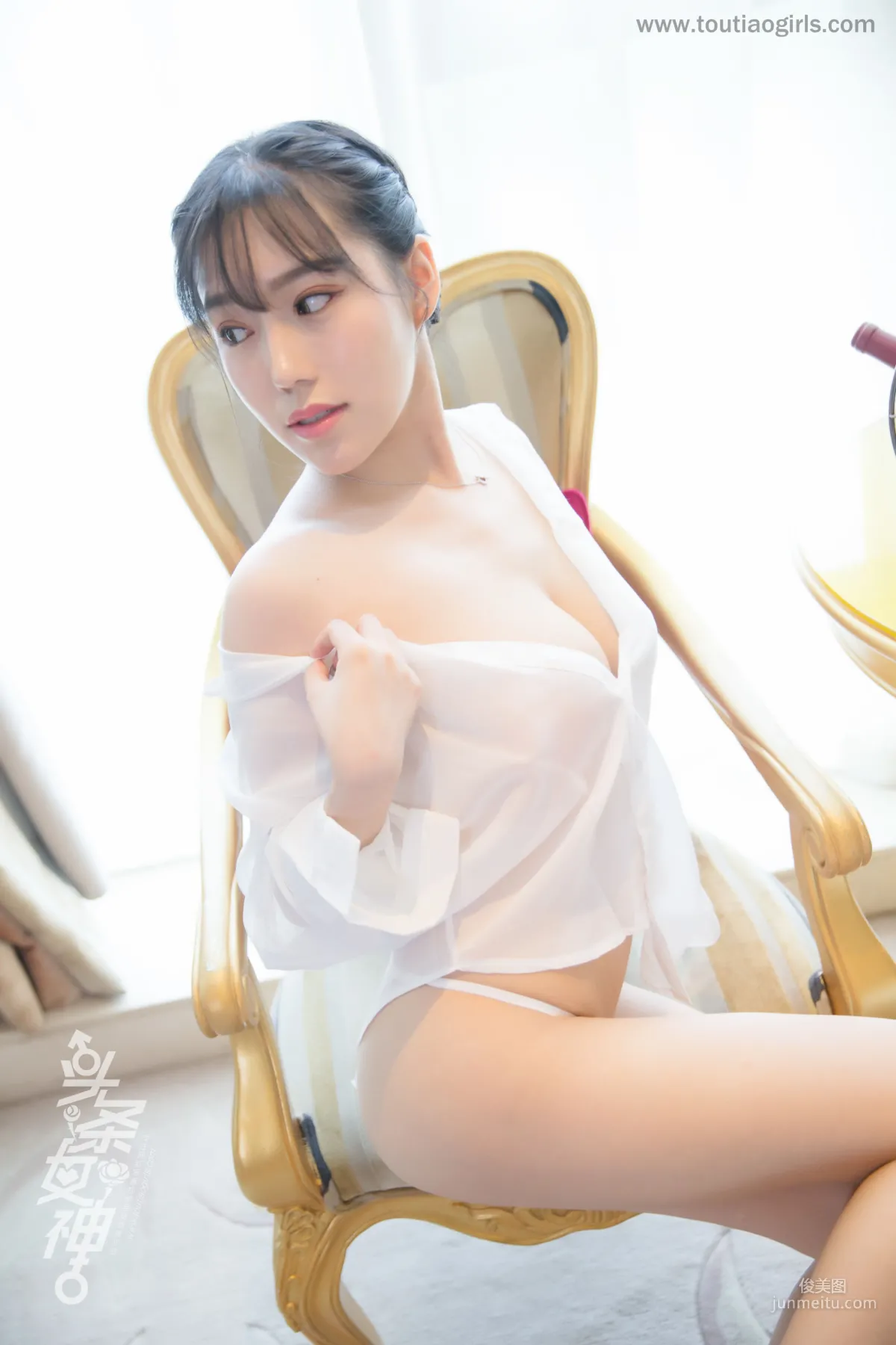 陈亦菲《冰雪素人 豆蔻花颜》 [头条女神Toutiaogirls] 写真集6