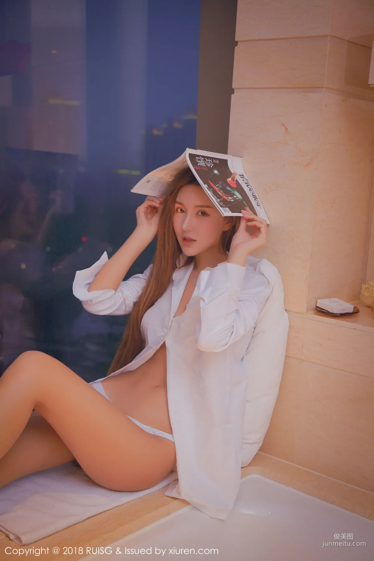 M Meng baby, Charming White Shirt [MICAT] Vol.051 Photo Set photo 2