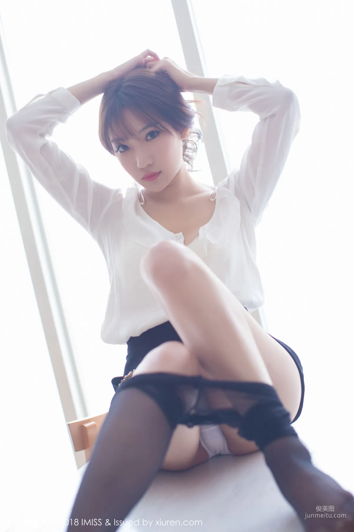 Xiaohuli Sica 'Black Stockings OL Little Secretary' [IMISS] Vol.247 Photo Set photo 29