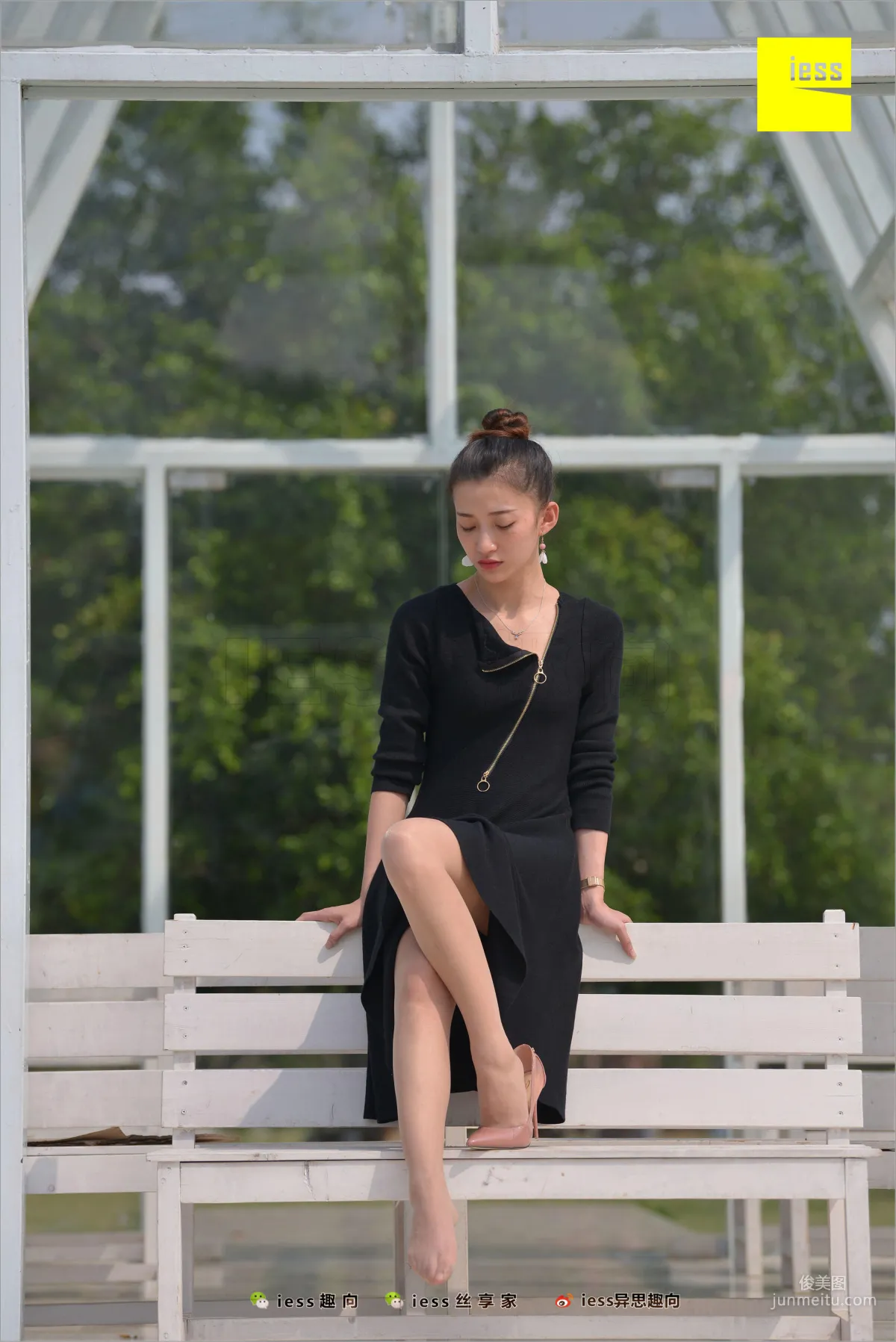 Qiuqiu, Meat Stockings Waltz [IESS] Silk Stockings Bento 239 Photo Set photo 56