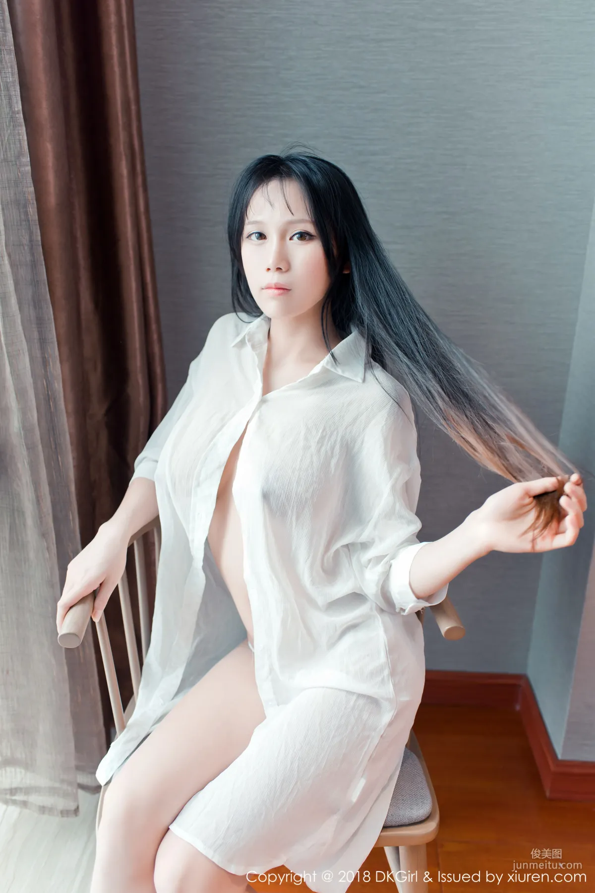 Li Keke, Baby Face and Big Bust, F Cup Vacuum Performance [DKGirl] Vol.070 Photo Set photo 3
