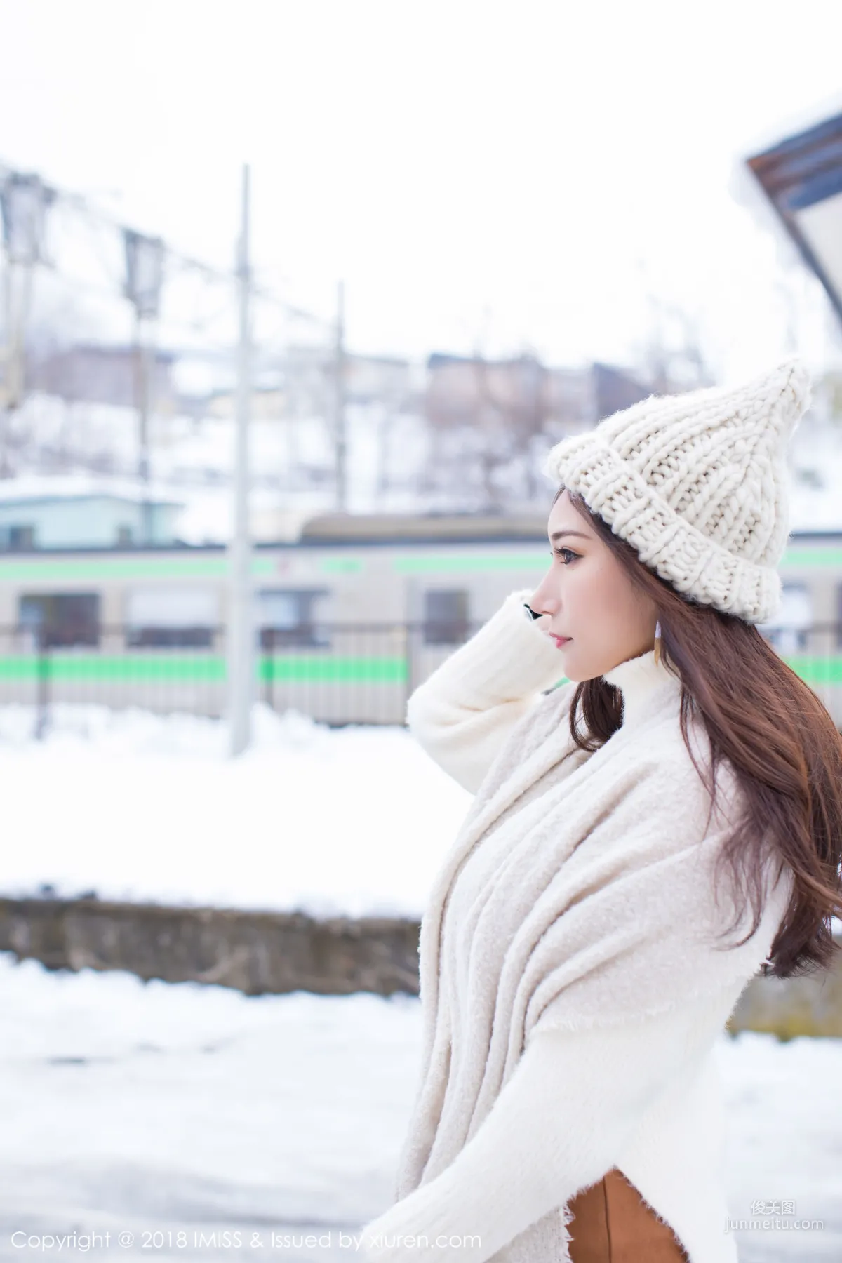 Xiaohuli Sica, Hokkaido Travel Shoot Stockings [IMISS] Vol.256 Photo Set photo 34