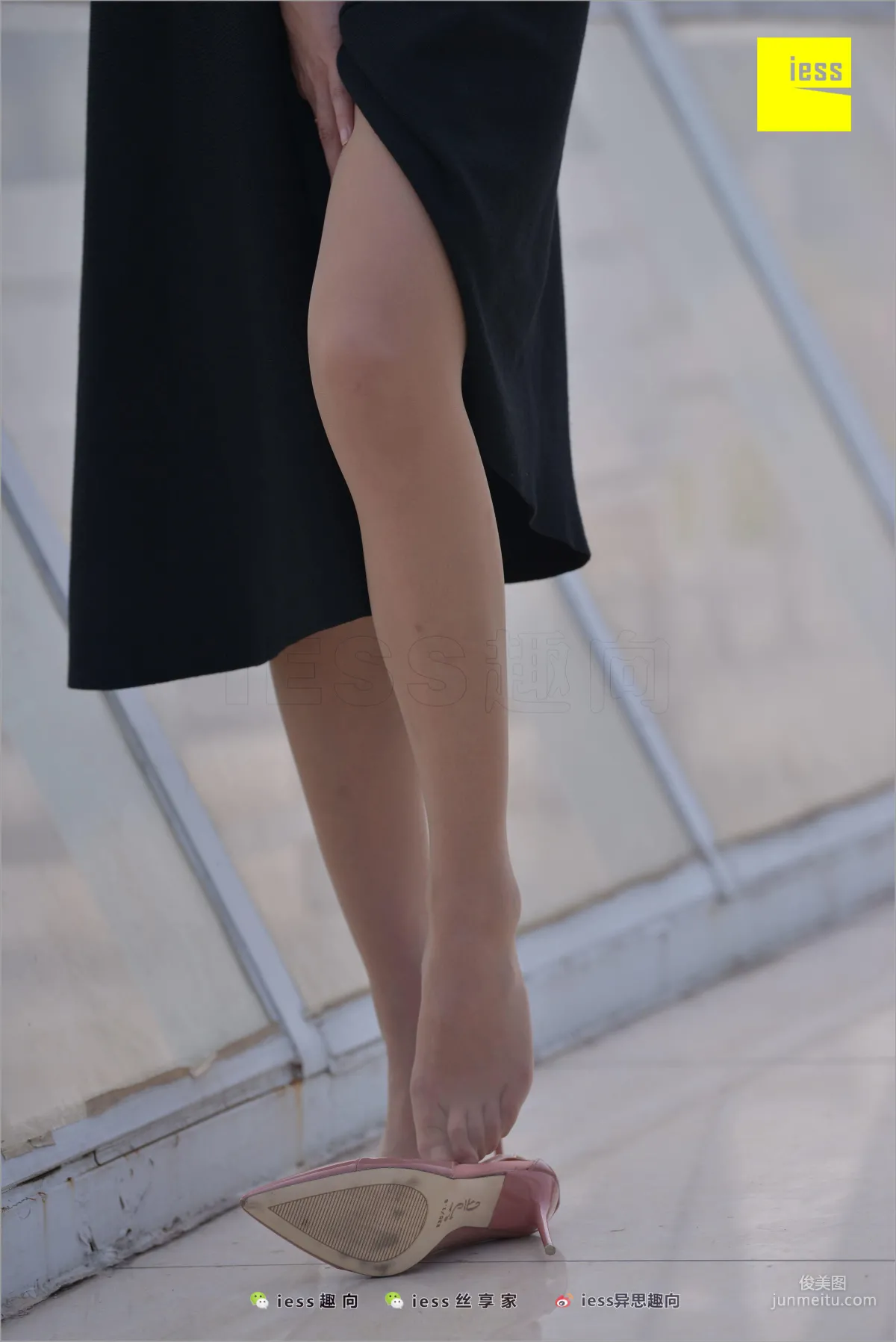 Qiuqiu, Meat Stockings Waltz [IESS] Silk Stockings Bento 239 Photo Set photo 37
