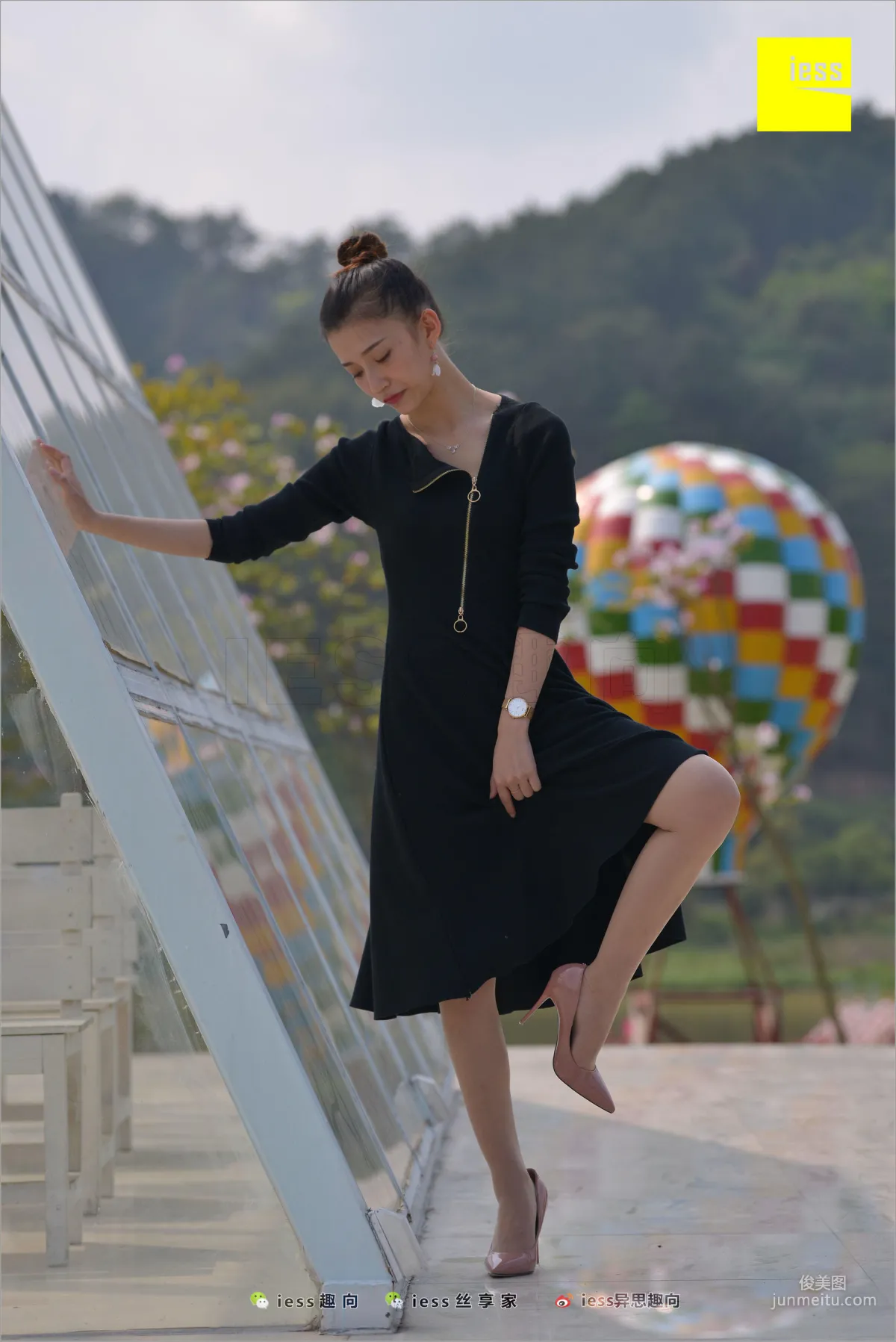 Qiuqiu, Meat Stockings Waltz [IESS] Silk Stockings Bento 239 Photo Set photo 11