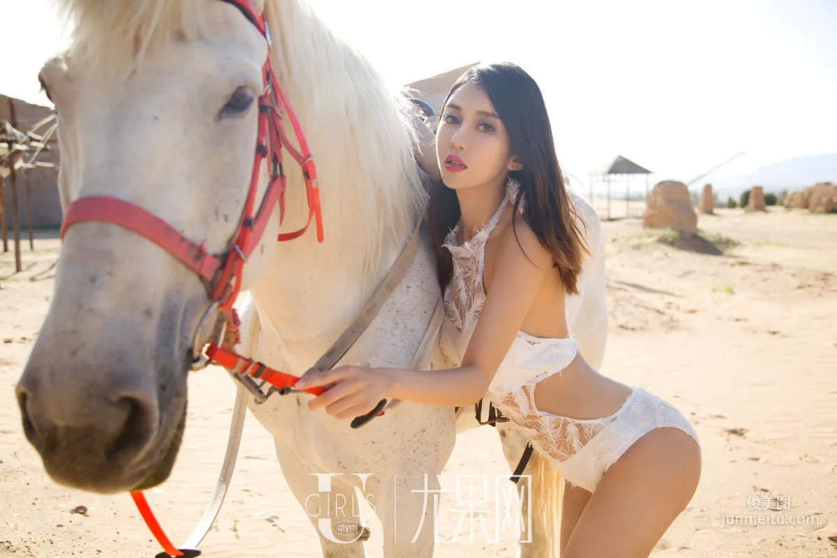 Tian Ziyin Fireworks in the Desert [Ugirls] U376 Photo Set photo 38