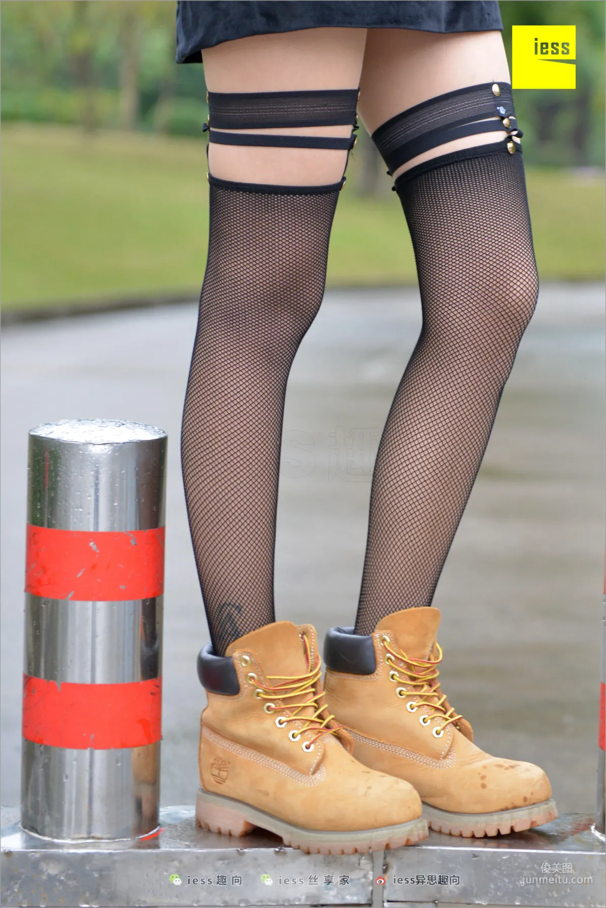 Xiao Xiao The Wrong Path Fishnet Stockings [IESS] Stockings Feet Bento 233 Photo Set photo 12
