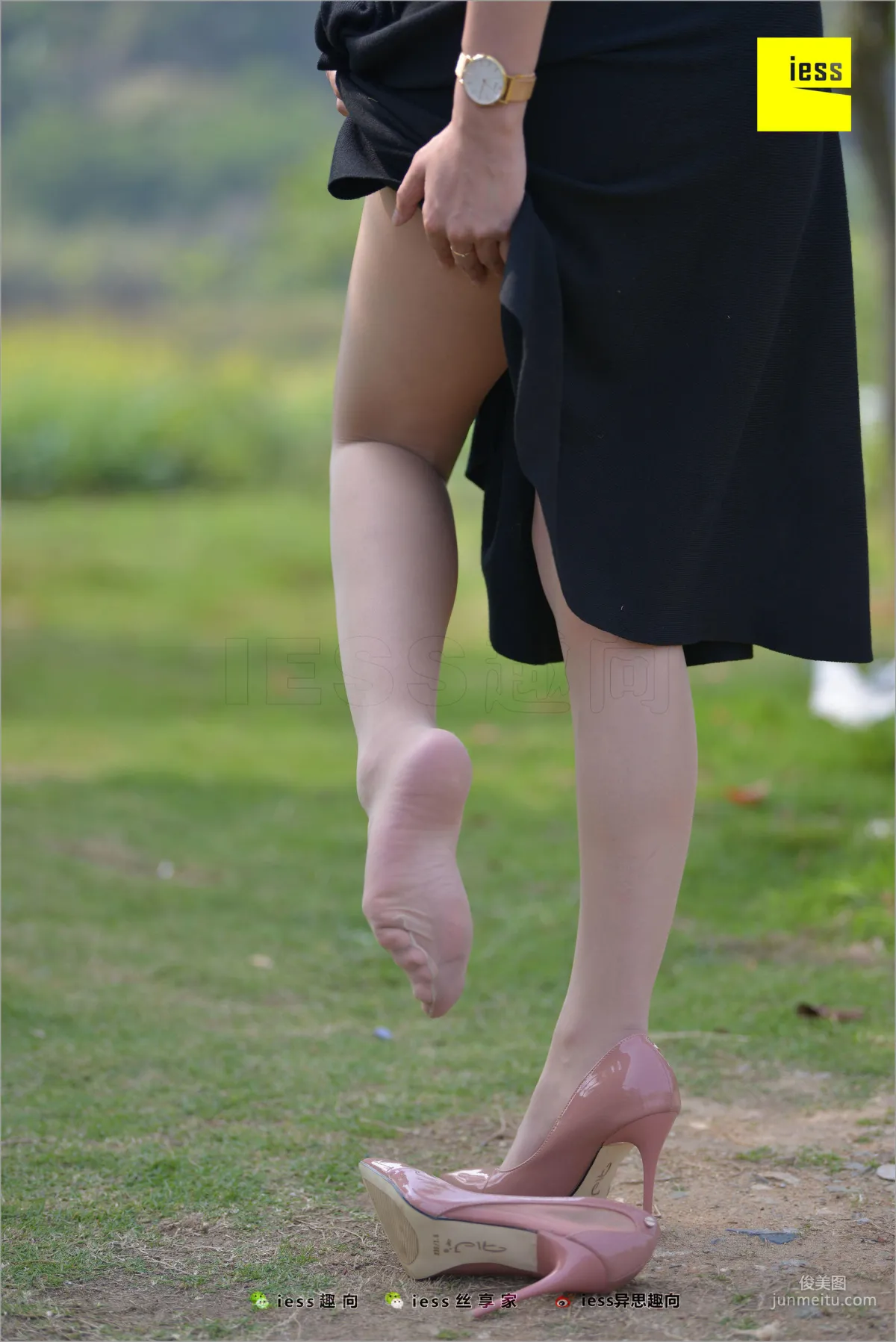 Qiuqiu, Meat Stockings Waltz [IESS] Silk Stockings Bento 239 Photo Set photo 90