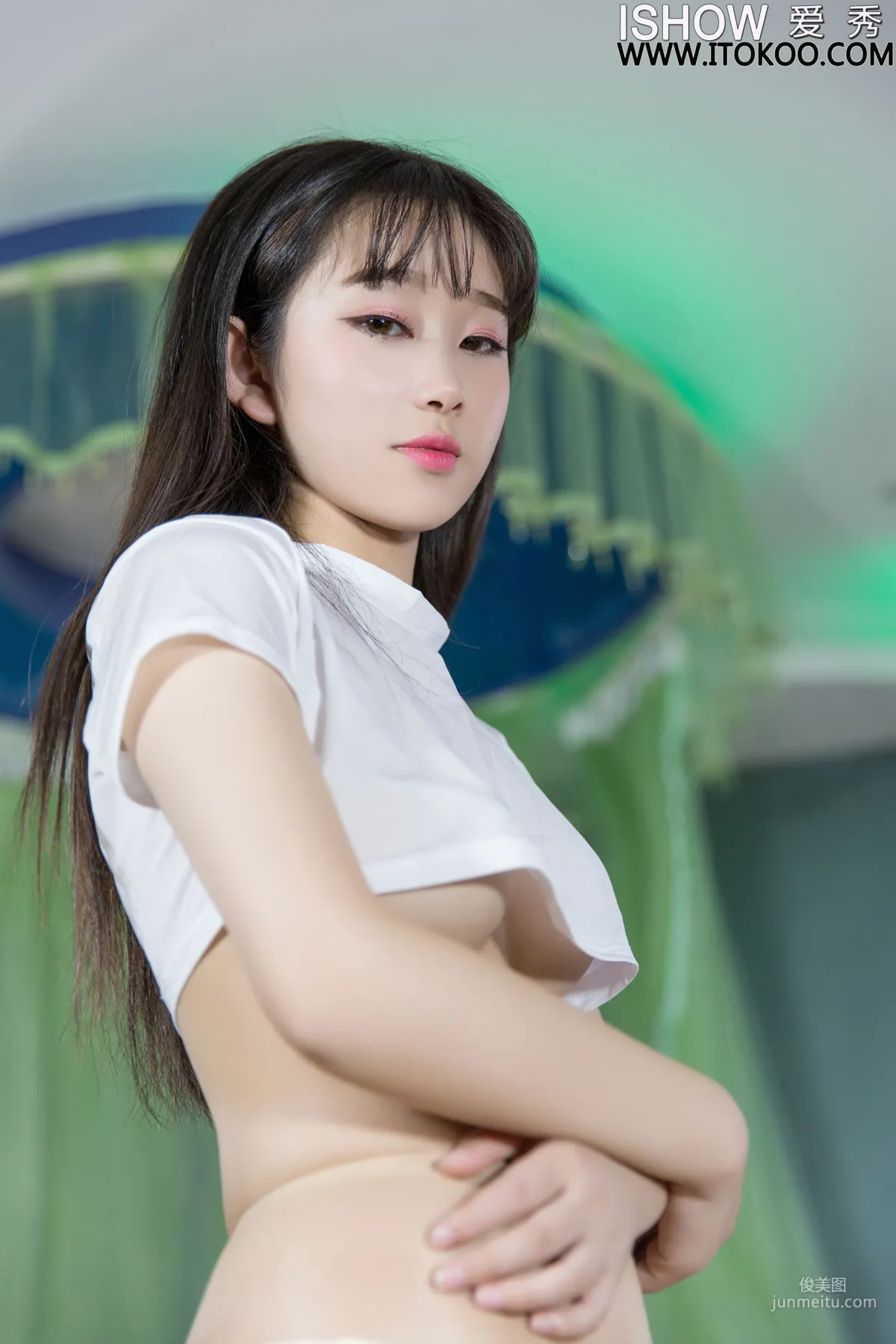 Tu Nannan, Towering Peaks and Curves [ISHOW] No.145 Photo Set photo 22