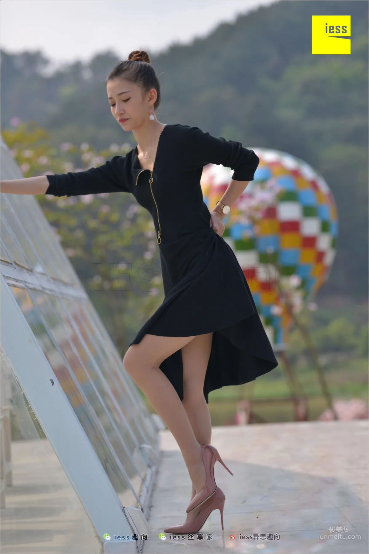 Qiuqiu, Meat Stockings Waltz [IESS] Silk Stockings Bento 239 Photo Set photo 8