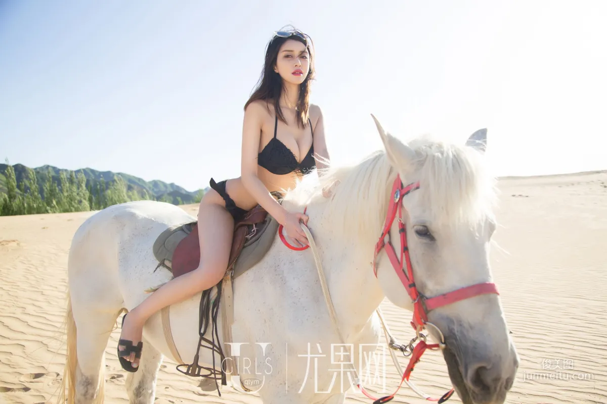 Tian Ziyin Fireworks in the Desert [Ugirls] U376 Photo Set photo 42