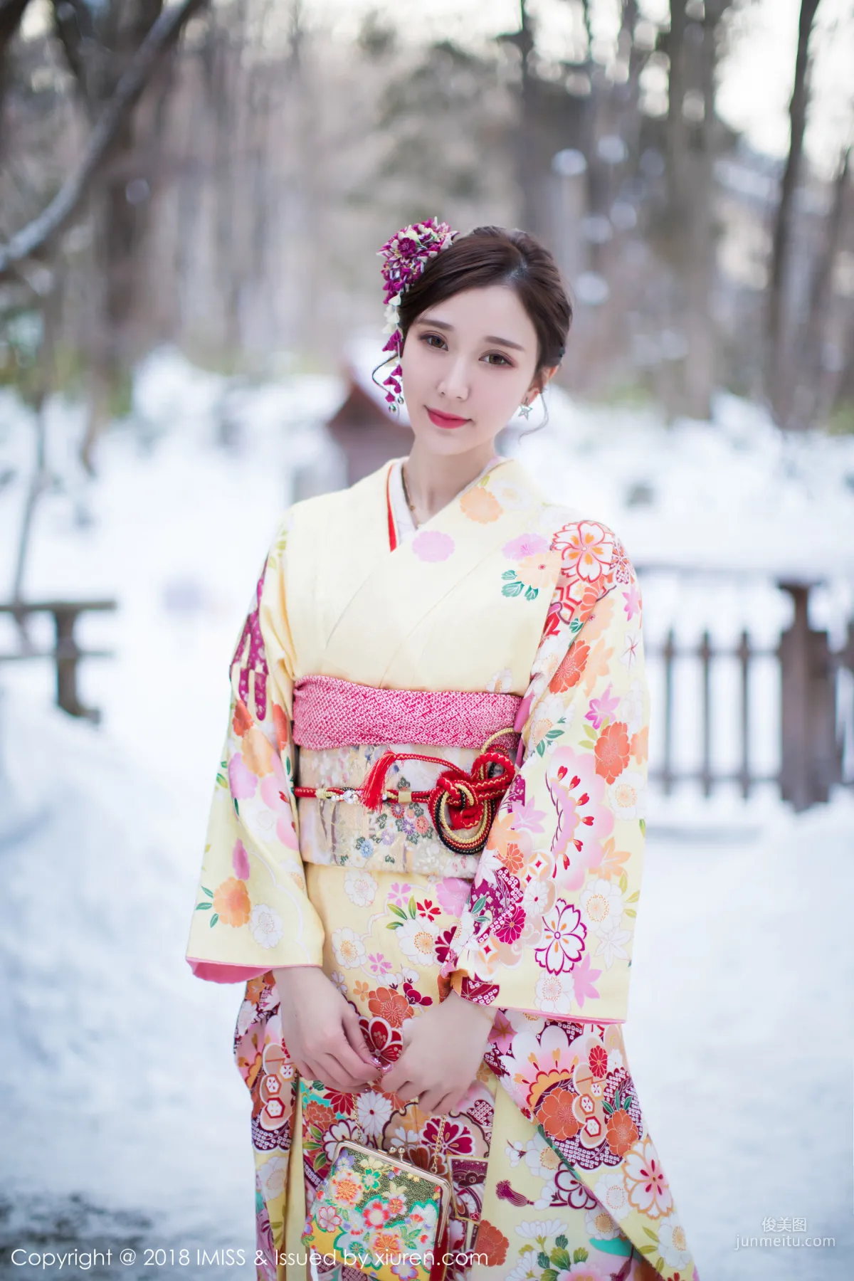Miaomiao Mengmeng Da, Hokkaido Travel Shoot [IMISS] Vol.242 Photo Set photo 28