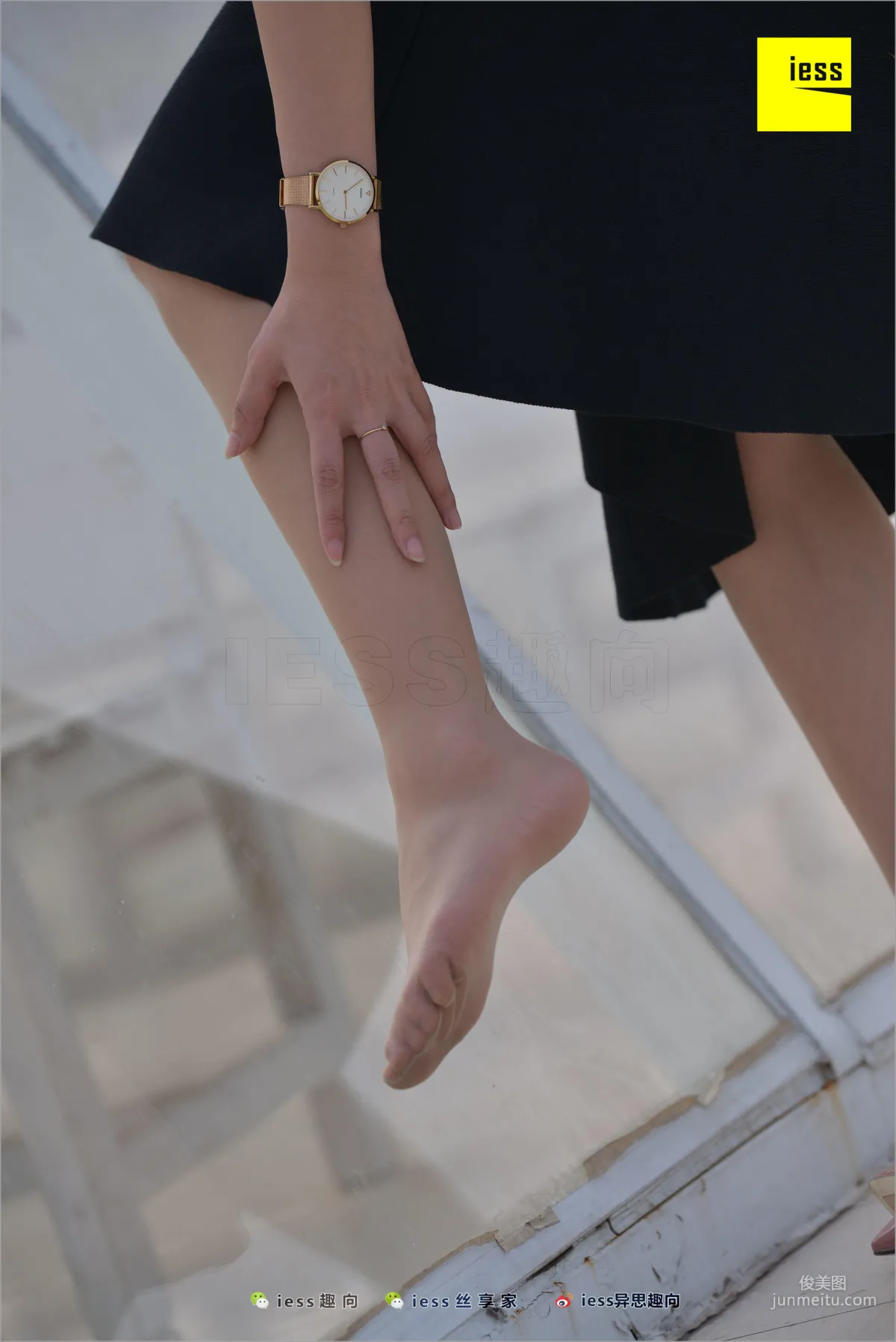 Qiuqiu, Meat Stockings Waltz [IESS] Silk Stockings Bento 239 Photo Set photo 30