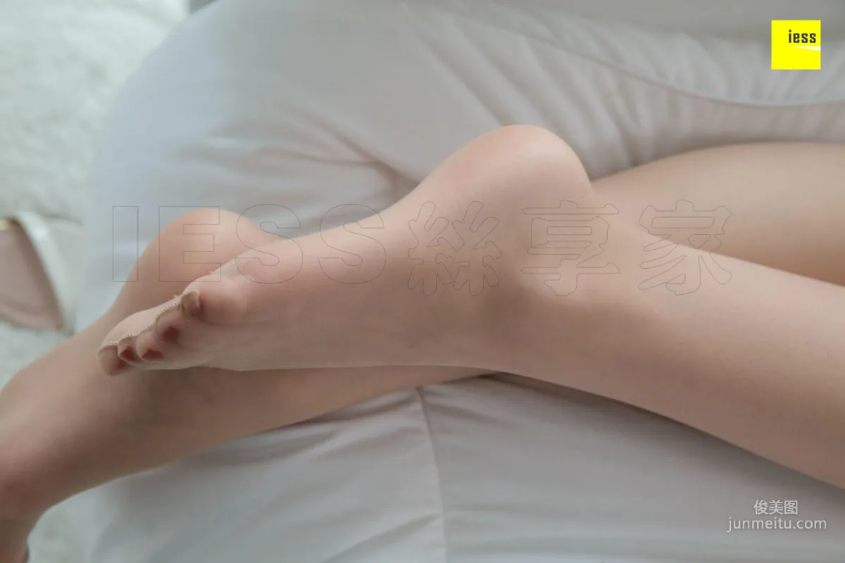 Ming Lijie, Foot Model Template Ming Lijie [IESS] Silk Enjoyer 254 Photo Set photo 37