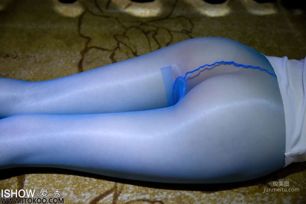 Linmumu Liny "The Unique Charm of Blue Stockings" [ISHOW] No.148 Photo Set photo 26