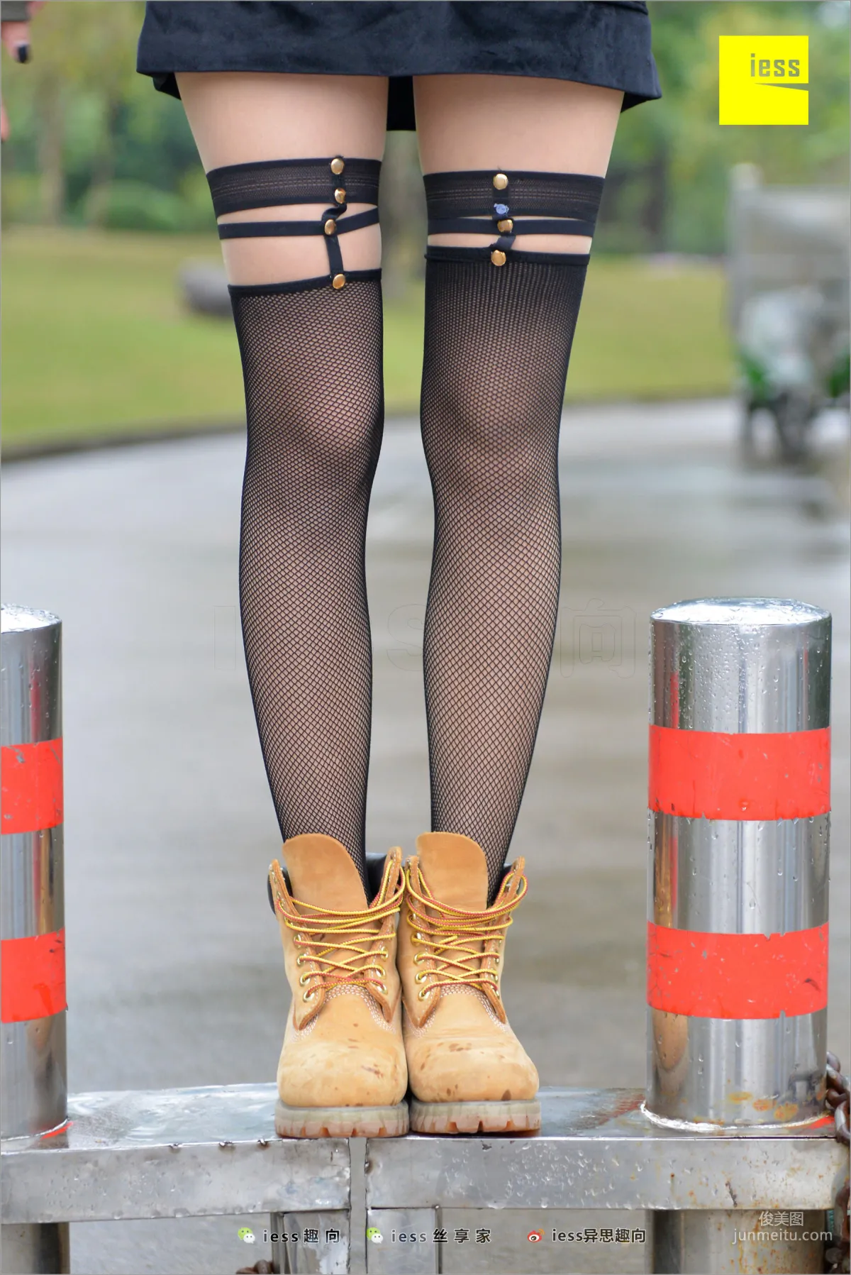 Xiao Xiao The Wrong Path Fishnet Stockings [IESS] Stockings Feet Bento 233 Photo Set photo 23