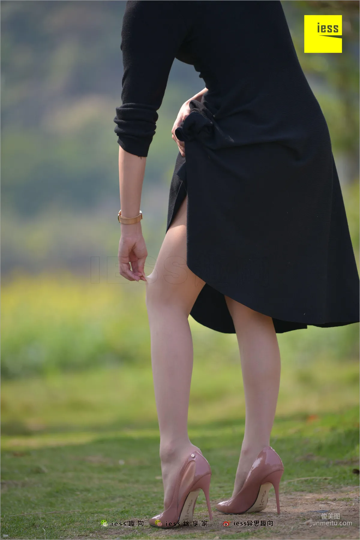 Qiuqiu, Meat Stockings Waltz [IESS] Silk Stockings Bento 239 Photo Set photo 82