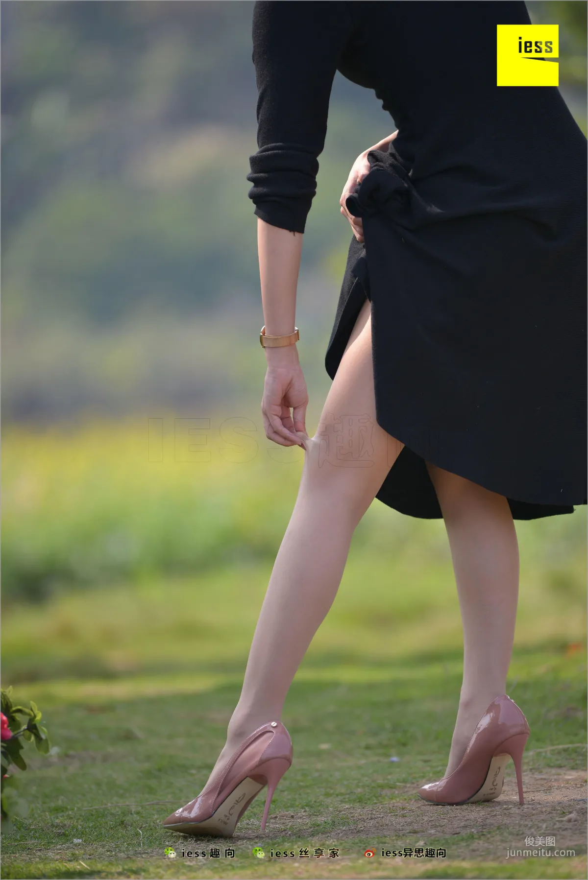Qiuqiu, Meat Stockings Waltz [IESS] Silk Stockings Bento 239 Photo Set photo 81