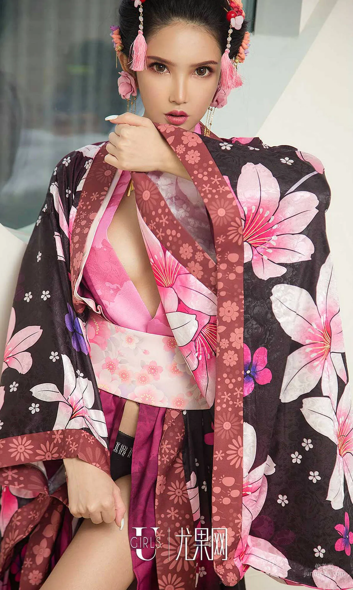 Qiu Qiu "Suffocating Temptation" [Ugirls App Ai You Wu] No.1148 Photo Set photo 7