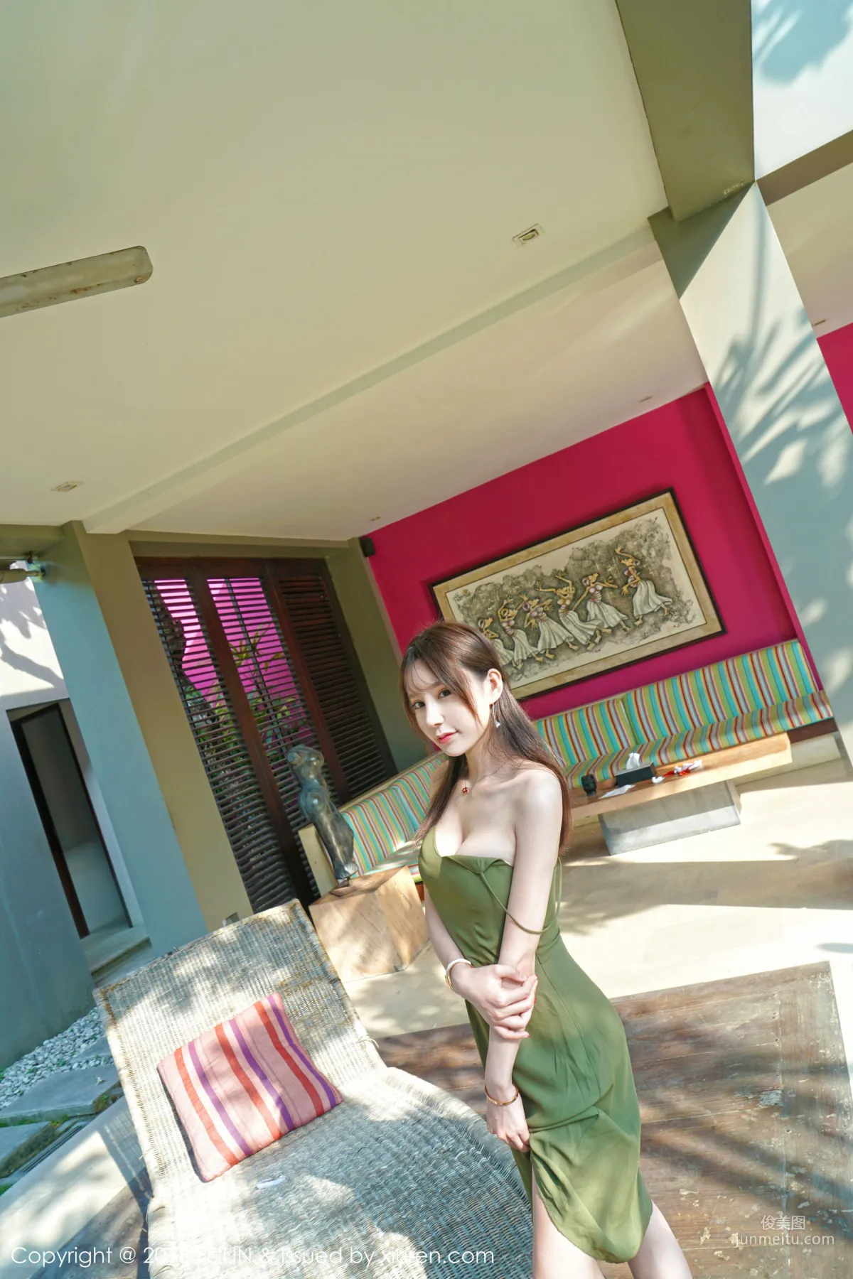Beauty Host @Zhou Yuxi, Seaside Fresh Series [FeiLin] VOL.144 Photo Set photo 10