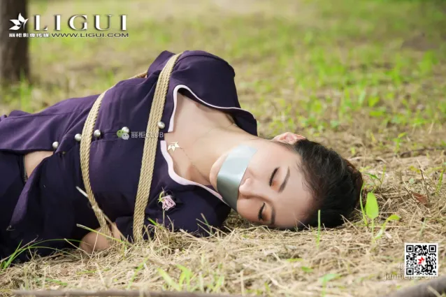 腿模思彤《外拍繩藝人體攝影》 [麗櫃LIGUI] 網絡麗人 寫真集