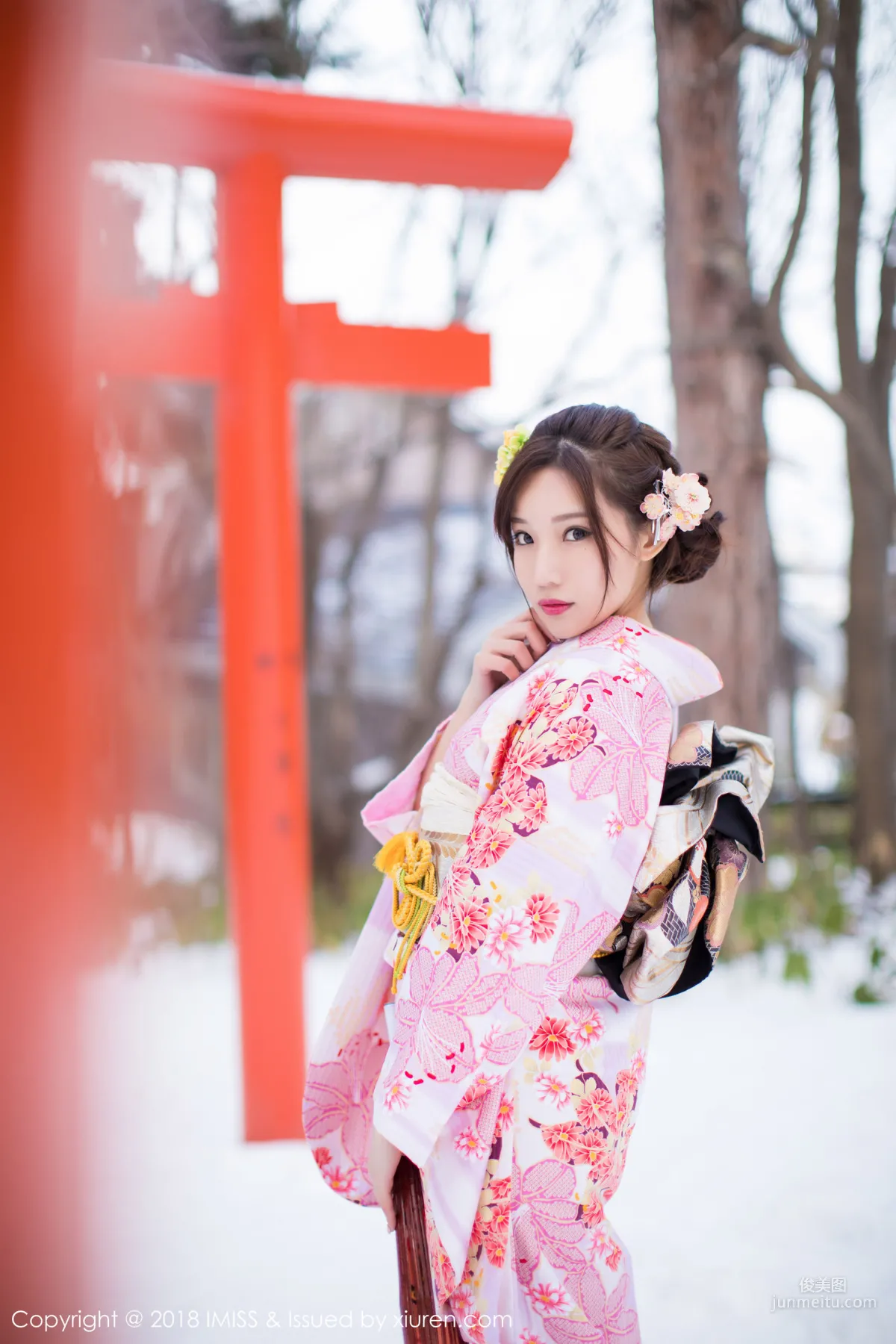 Xiaohuli Sica, Hokkaido Travel Shoot Stockings [IMISS] Vol.256 Photo Set photo 28