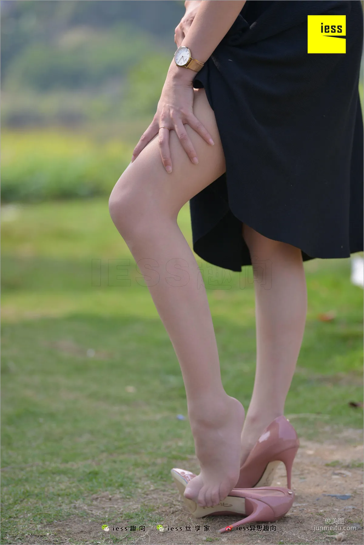 Qiuqiu, Meat Stockings Waltz [IESS] Silk Stockings Bento 239 Photo Set photo 88