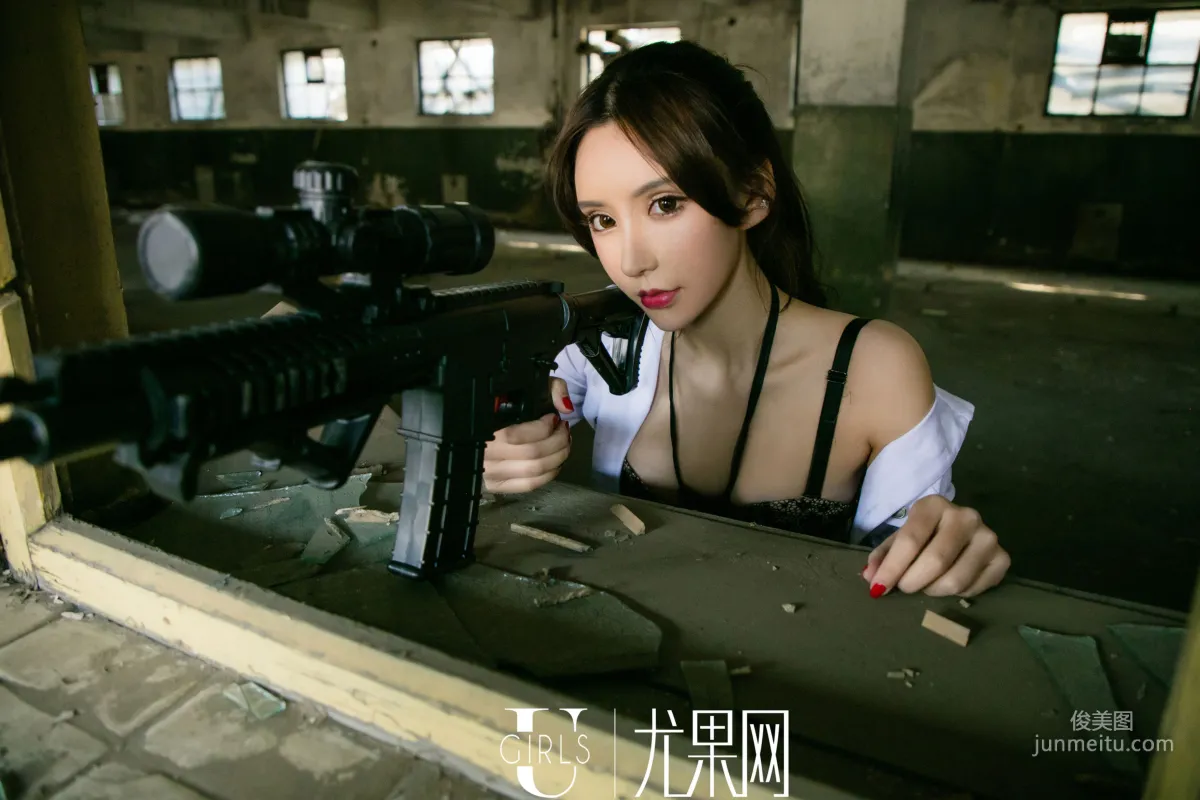 Zhou Yuxi, Goddess Takes You to Eat Chicken [Ugirls] U374 Photo Set photo 6
