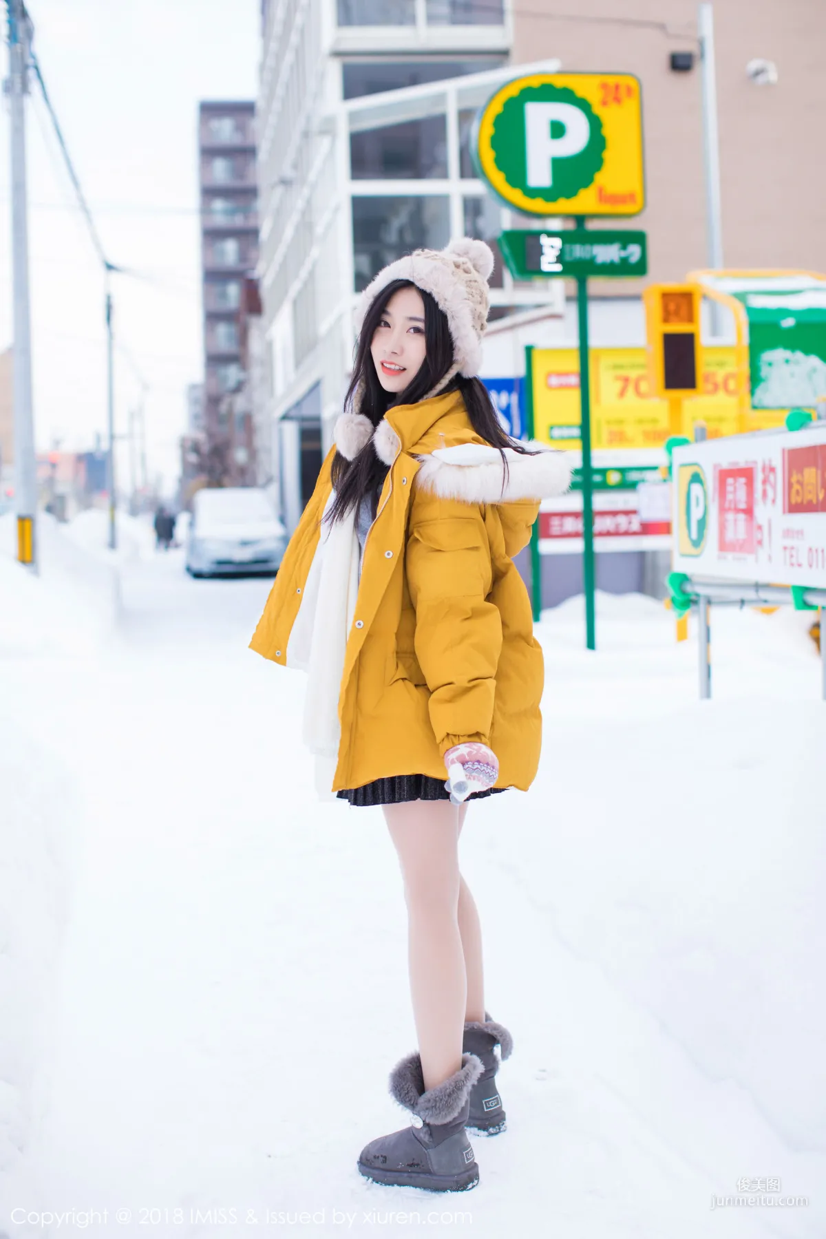 許諾Sabrina《北海道旅拍第三套》 [愛蜜社IMiss] Vol.254 寫真集 17