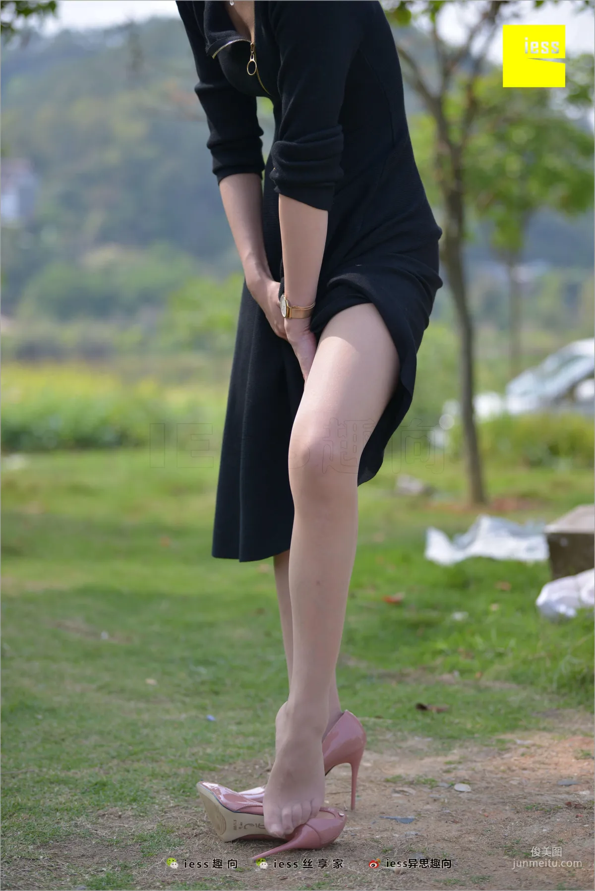 Qiuqiu, Meat Stockings Waltz [IESS] Silk Stockings Bento 239 Photo Set photo 93