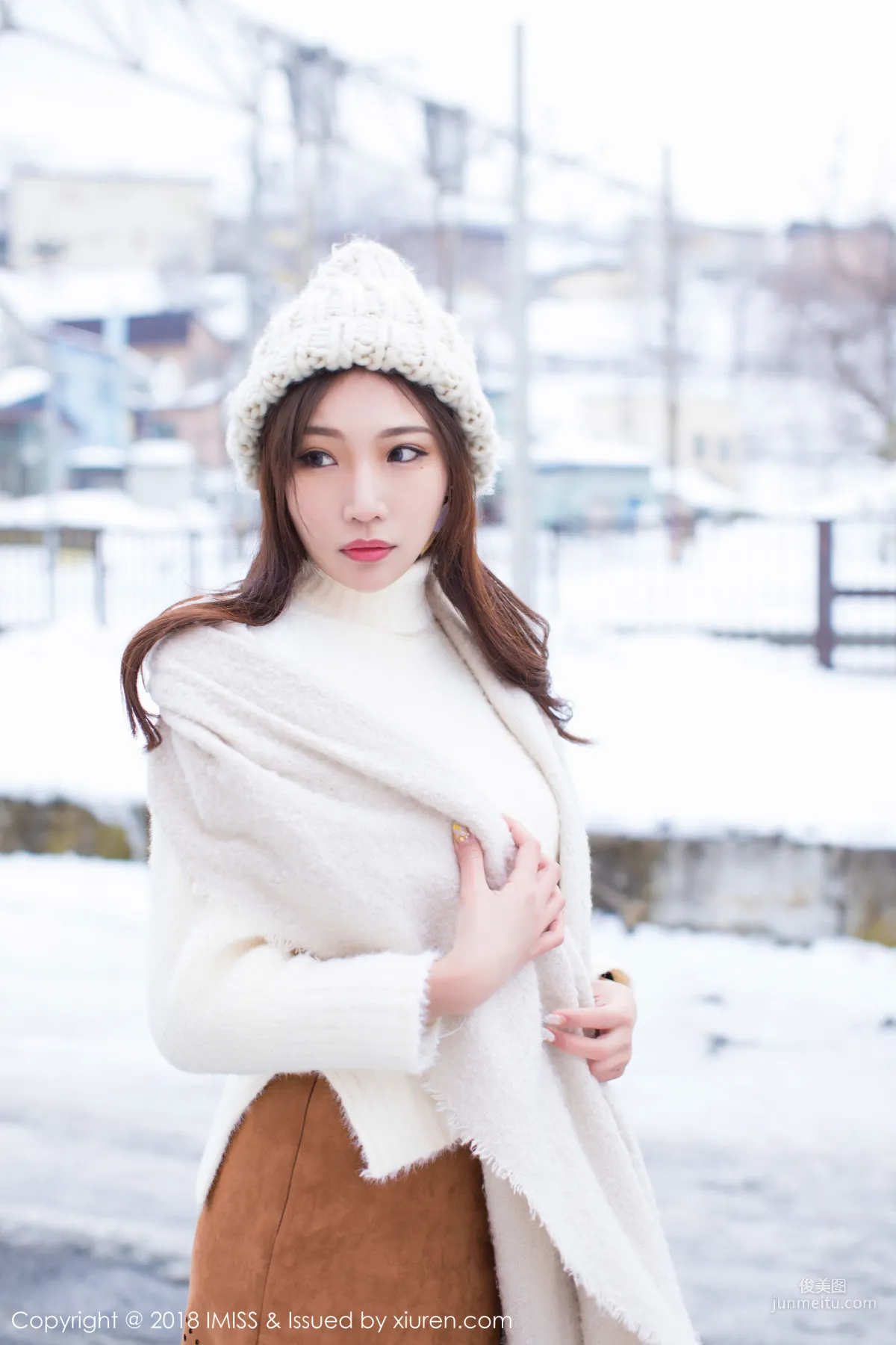Xiaohuli Sica, Hokkaido Travel Shoot Stockings [IMISS] Vol.256 Photo Set photo 33