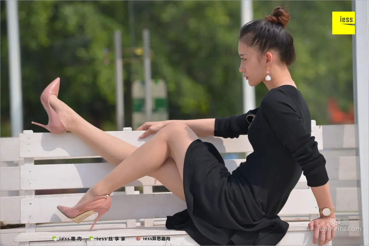 Qiuqiu, Meat Stockings Waltz [IESS] Silk Stockings Bento 239 Photo Set photo 43