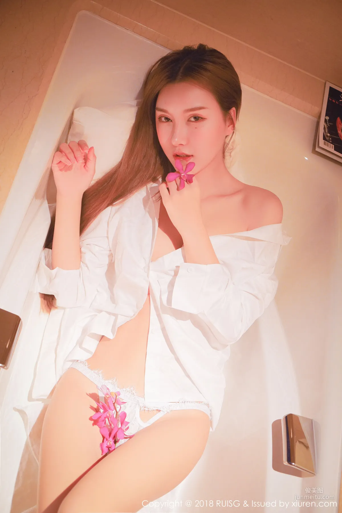 M Meng baby, Charming White Shirt [MICAT] Vol.051 Photo Set photo 38