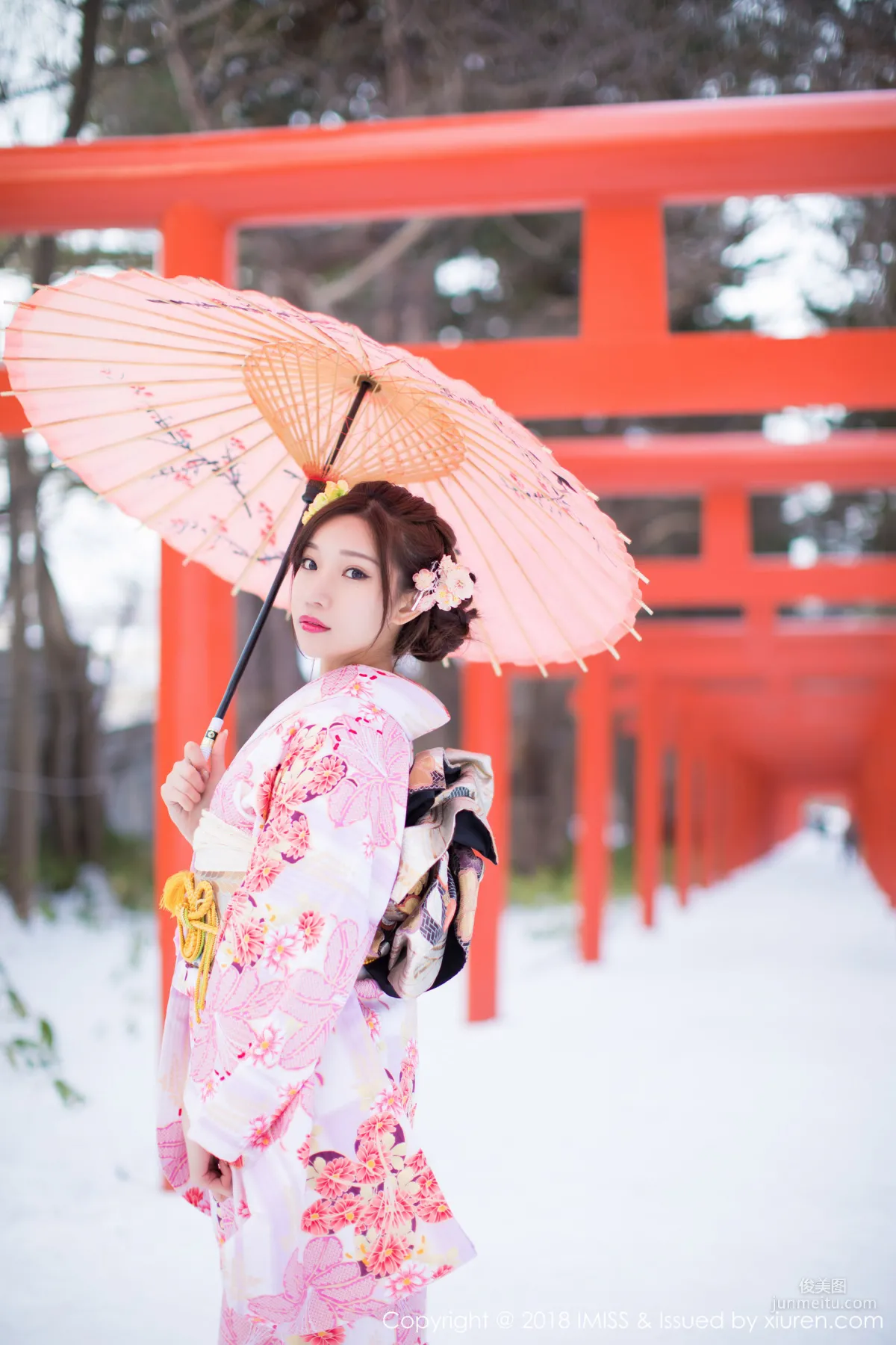 Xiaohuli Sica, Hokkaido Travel Shoot Stockings [IMISS] Vol.256 Photo Set photo 26