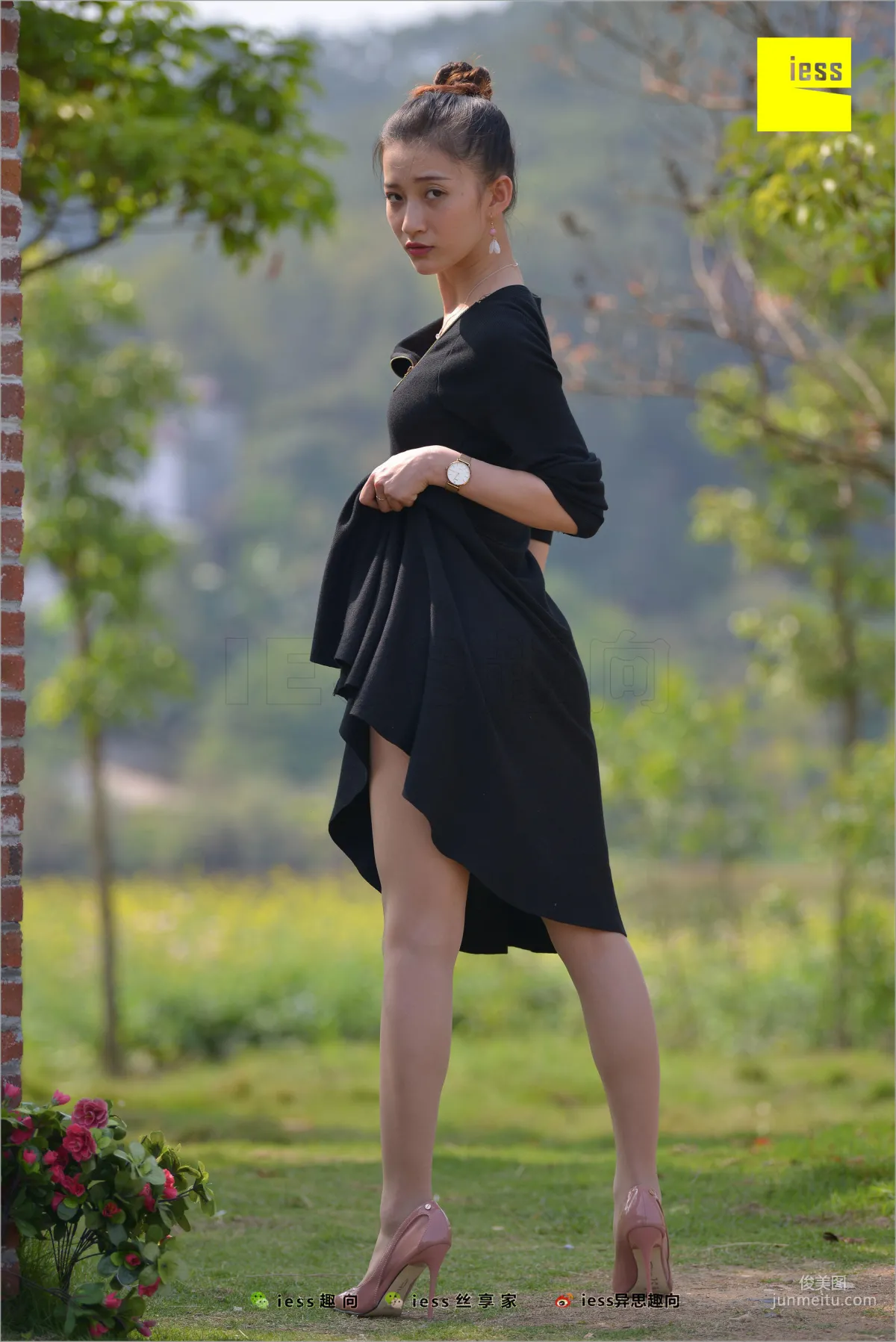 Qiuqiu, Meat Stockings Waltz [IESS] Silk Stockings Bento 239 Photo Set photo 76