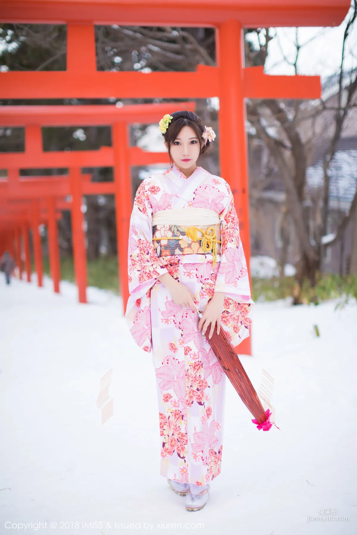 Xiaohuli Sica, Hokkaido Travel Shoot Stockings [IMISS] Vol.256 Photo Set photo 27