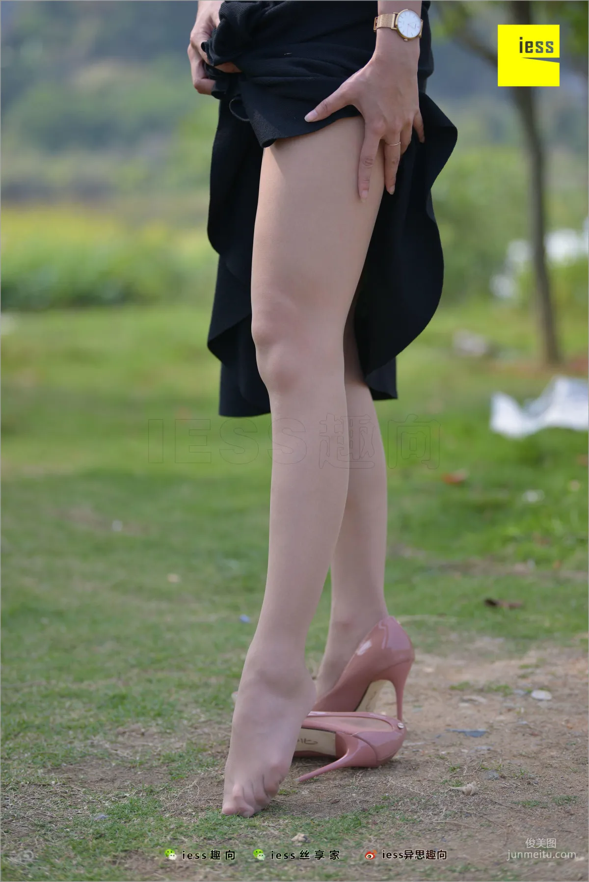 Qiuqiu, Meat Stockings Waltz [IESS] Silk Stockings Bento 239 Photo Set photo 91