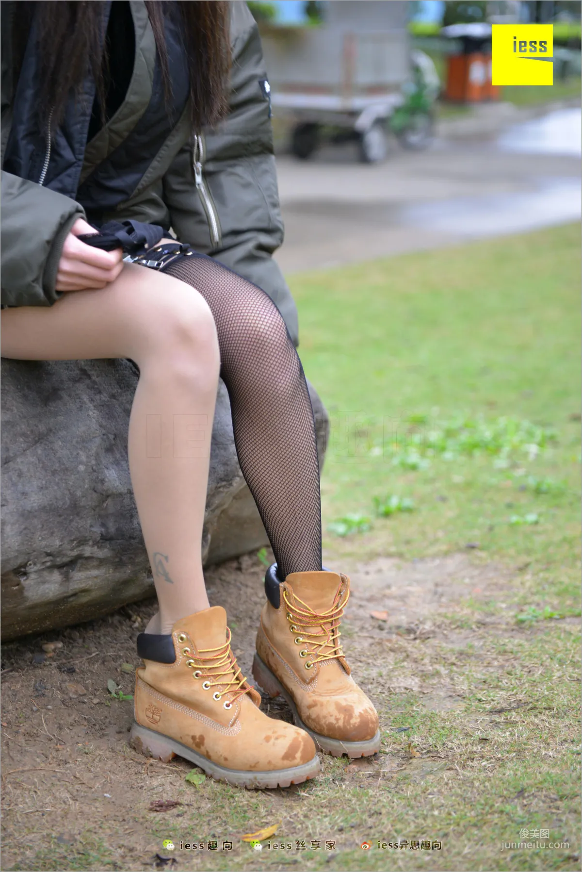 Xiao Xiao The Wrong Path Fishnet Stockings [IESS] Stockings Feet Bento 233 Photo Set photo 84