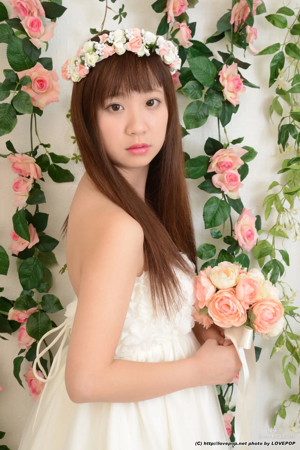 [LOVEPOP] 葉山夏戀 - 婚紗少女 Photoset 09 寫真集 10