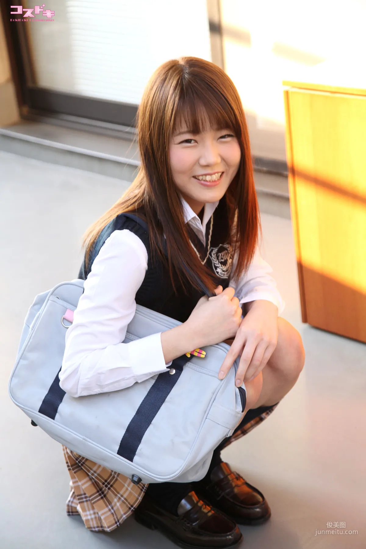 [Cosdoki] Hikari Kobayashi 小林ひかり kobayashihikari_pic_seifuku1 寫真集 10