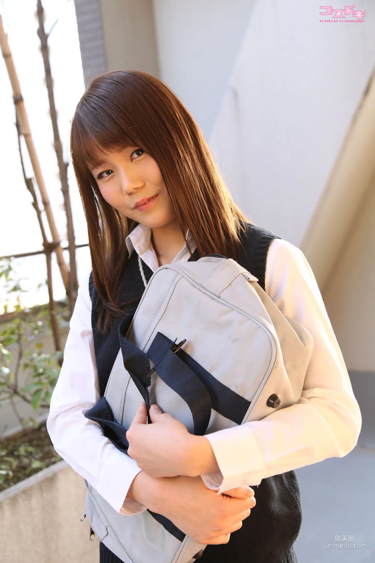 [Cosdoki] Hikari Kobayashi 小林ひかり kobayashihikari_pic_seifuku1 寫真集 4