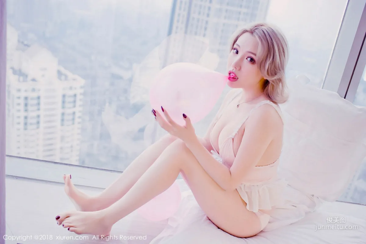 Huang Leran, Lace Pajamas + Lace Bathtub Bikini [XiuRen] No.1043 Photo Set photo 7