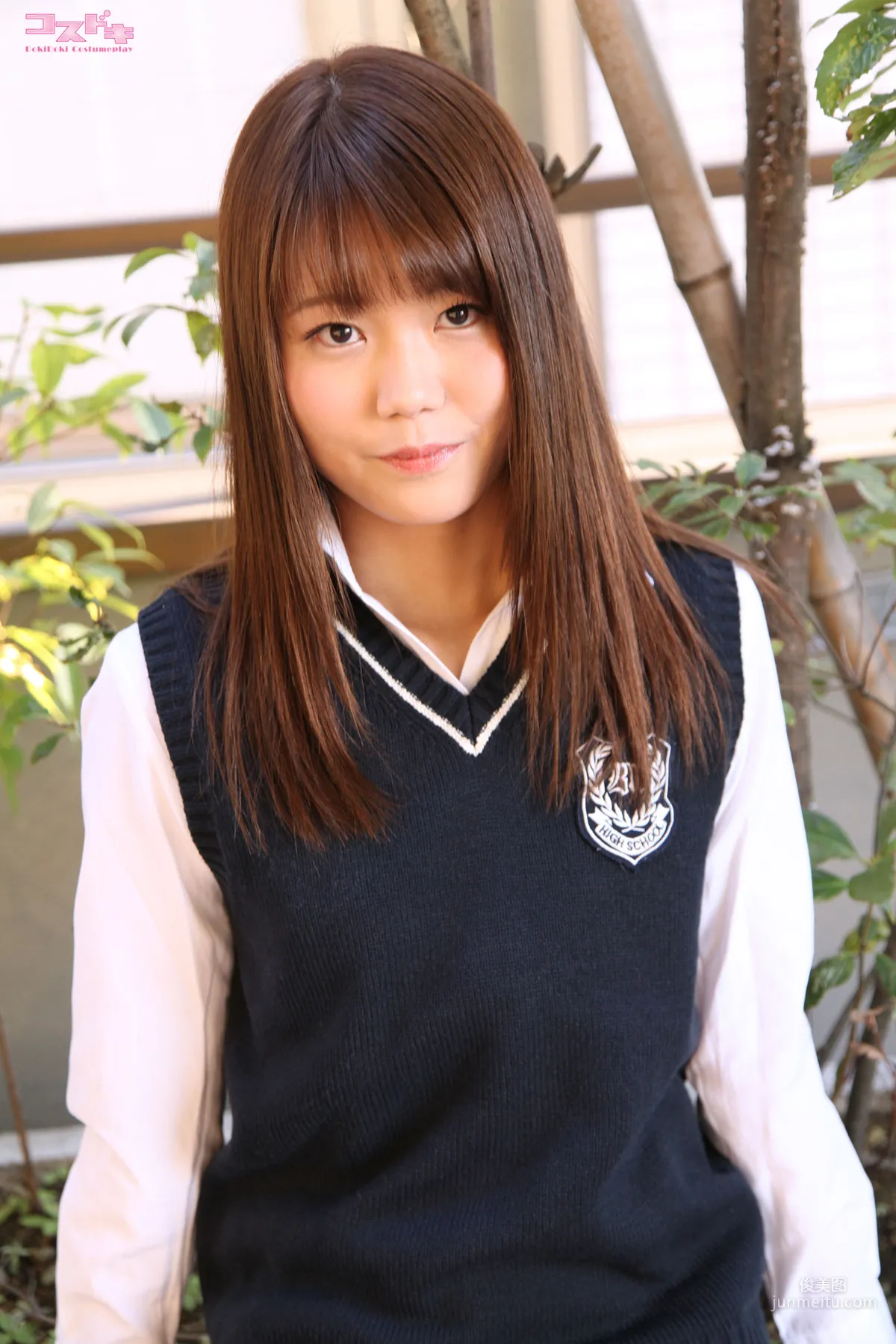 [Cosdoki] Hikari Kobayashi 小林ひかり kobayashihikari_pic_seifuku1 寫真集 16